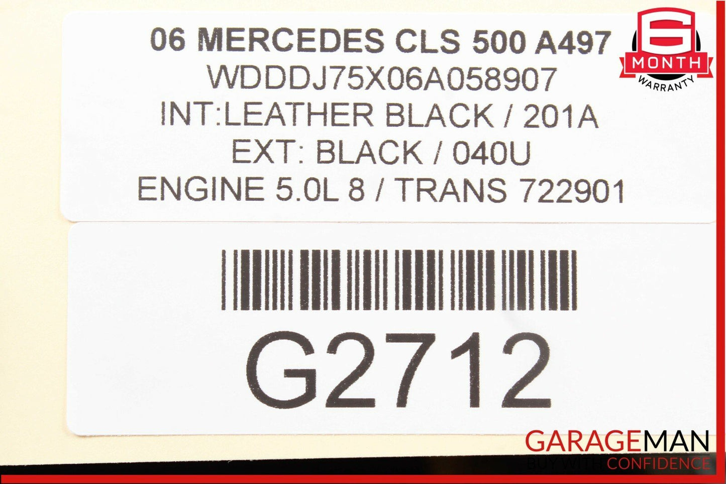 06-11 Mercedes W219 CLS500 E350 Rear Door Keyless Go Entry Control Module Unit