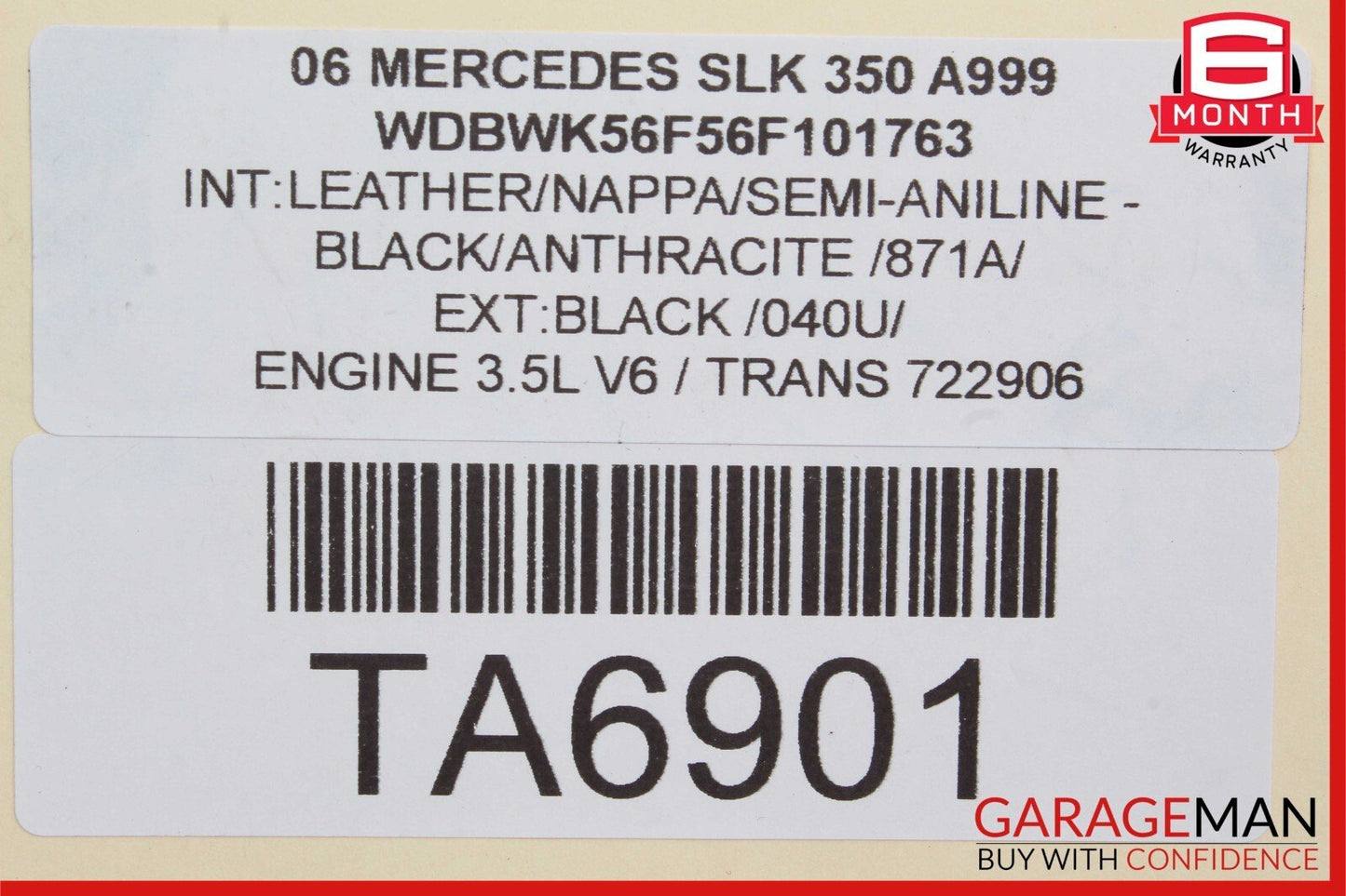 05-11 Mercedes R171 SLK350 SLK200 Front Right Side Lower Control Arm RWD