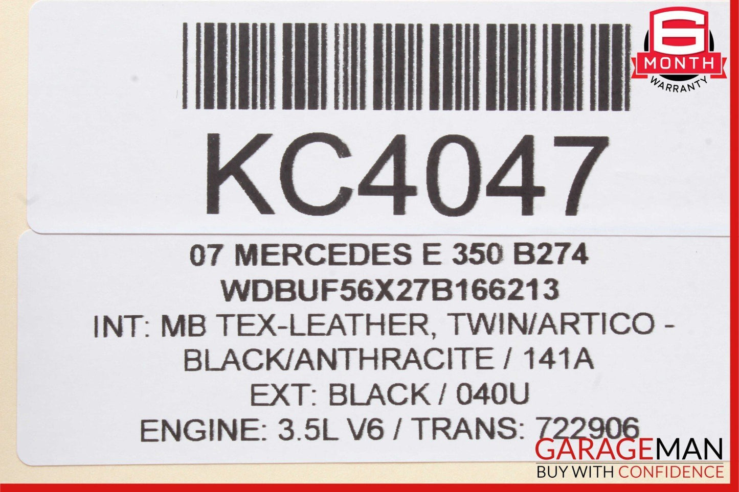 03-09 Mercedes W211 E350 E550 E63 AMG Front Left Side Door Controller Module
