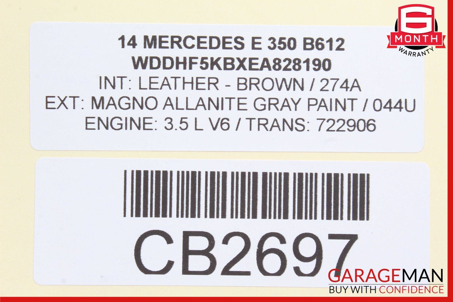 08-17 Mercedes W212 E350 C300 Rear Right / Left Side Upper Control Arm OEM