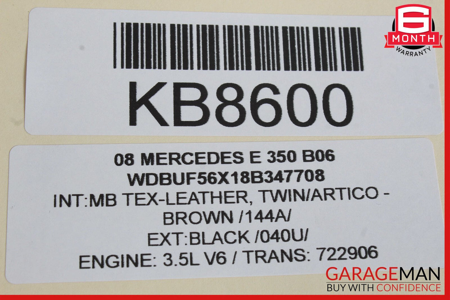 03-12 Mercedes W211 E350 GL350 GL550 Seat Control Module Left Side OEM
