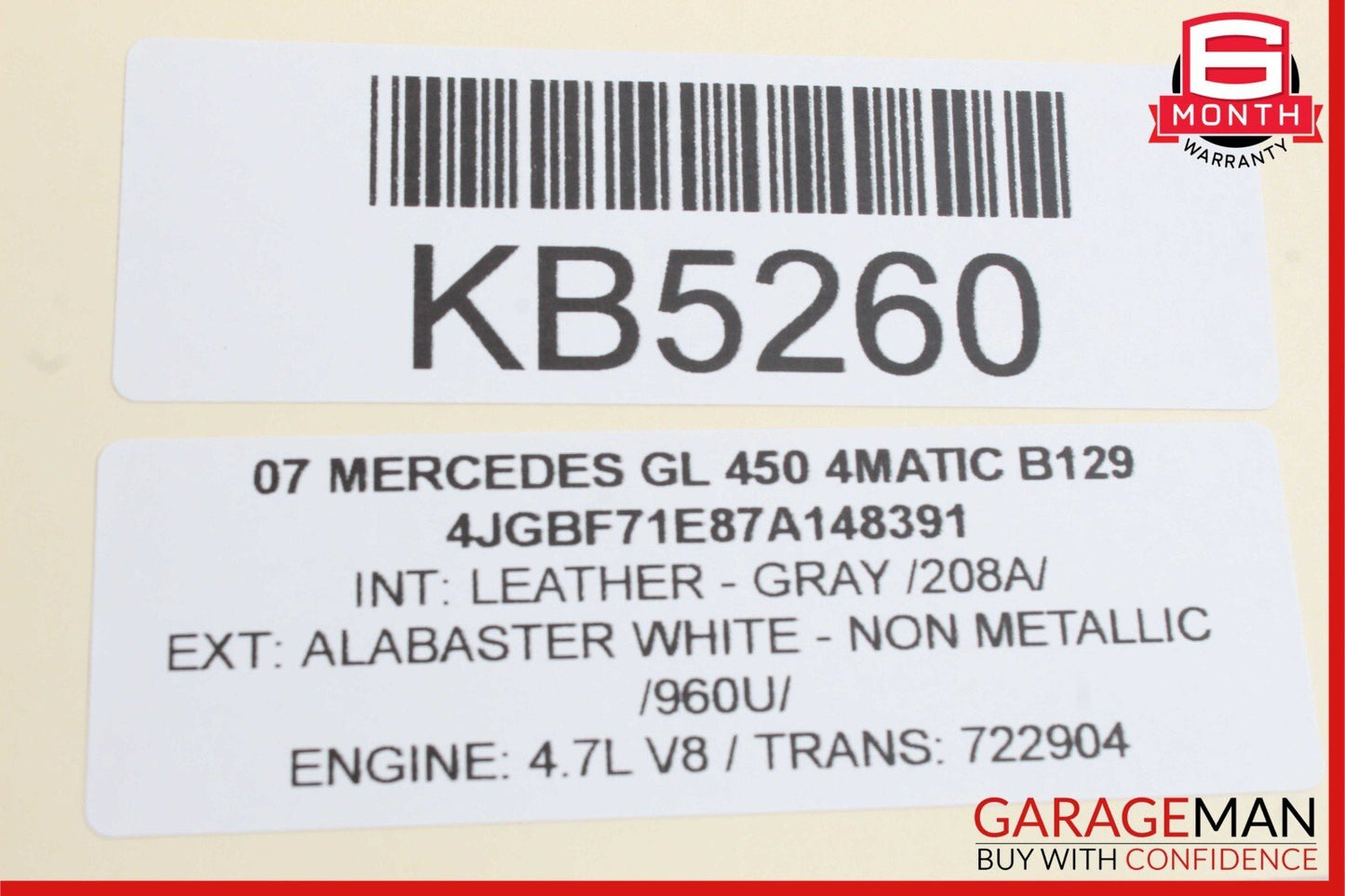 03-12 Mercedes E320 ML550 SLK280 GL450 Front Right Side Seat Controller Module