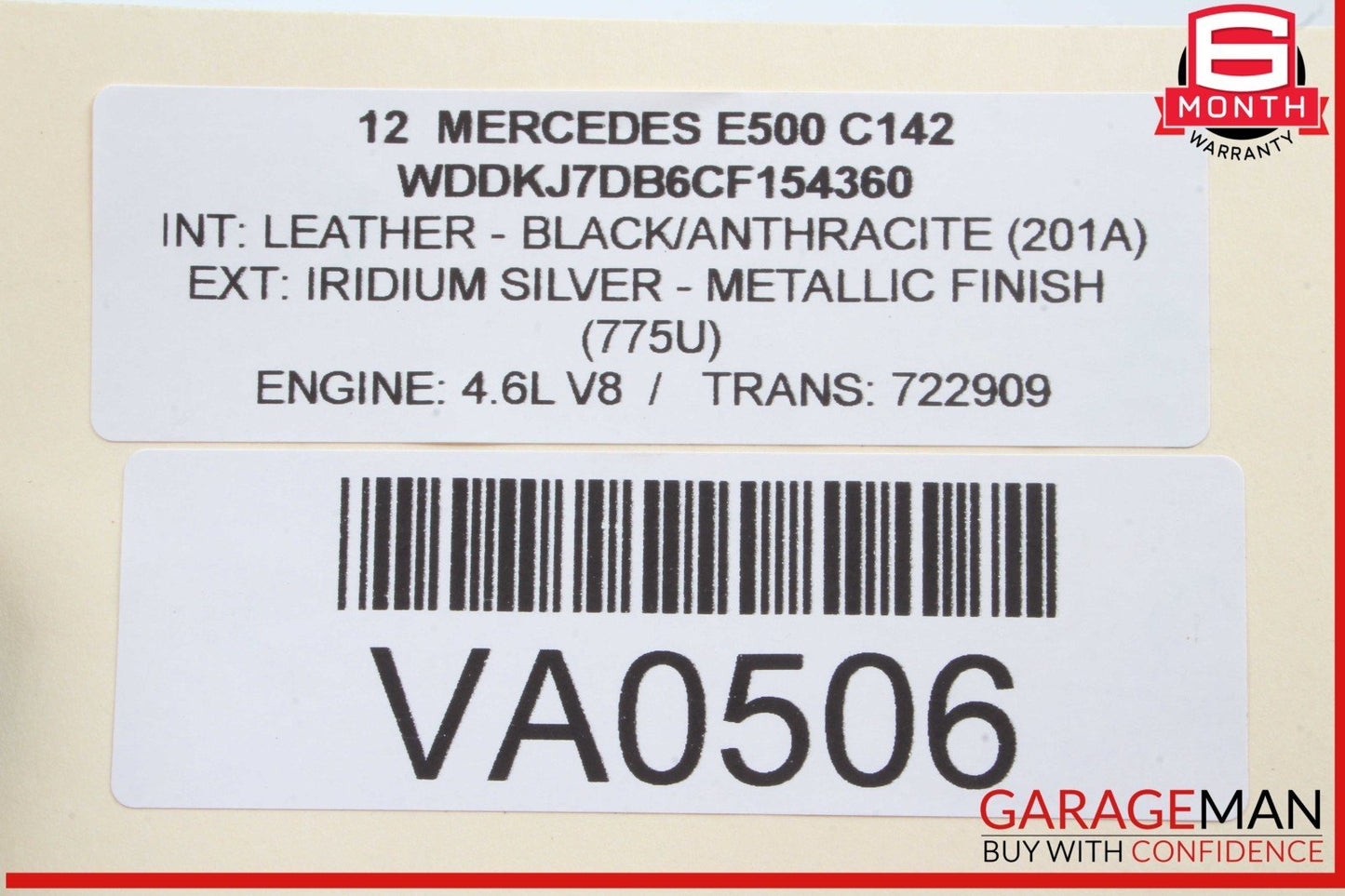 10-17 Mercedes W207 E550 E350 Front Right Side Shock Absorber Spring Strut OEM