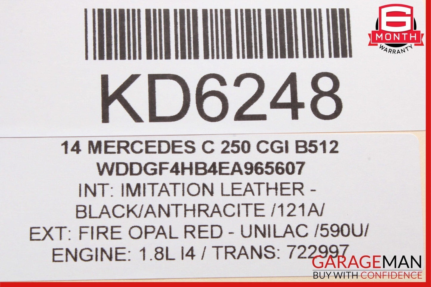 08-16 Mercedes W204 C300 C250 Rear Right Side Door Window Regulator Motor Unit