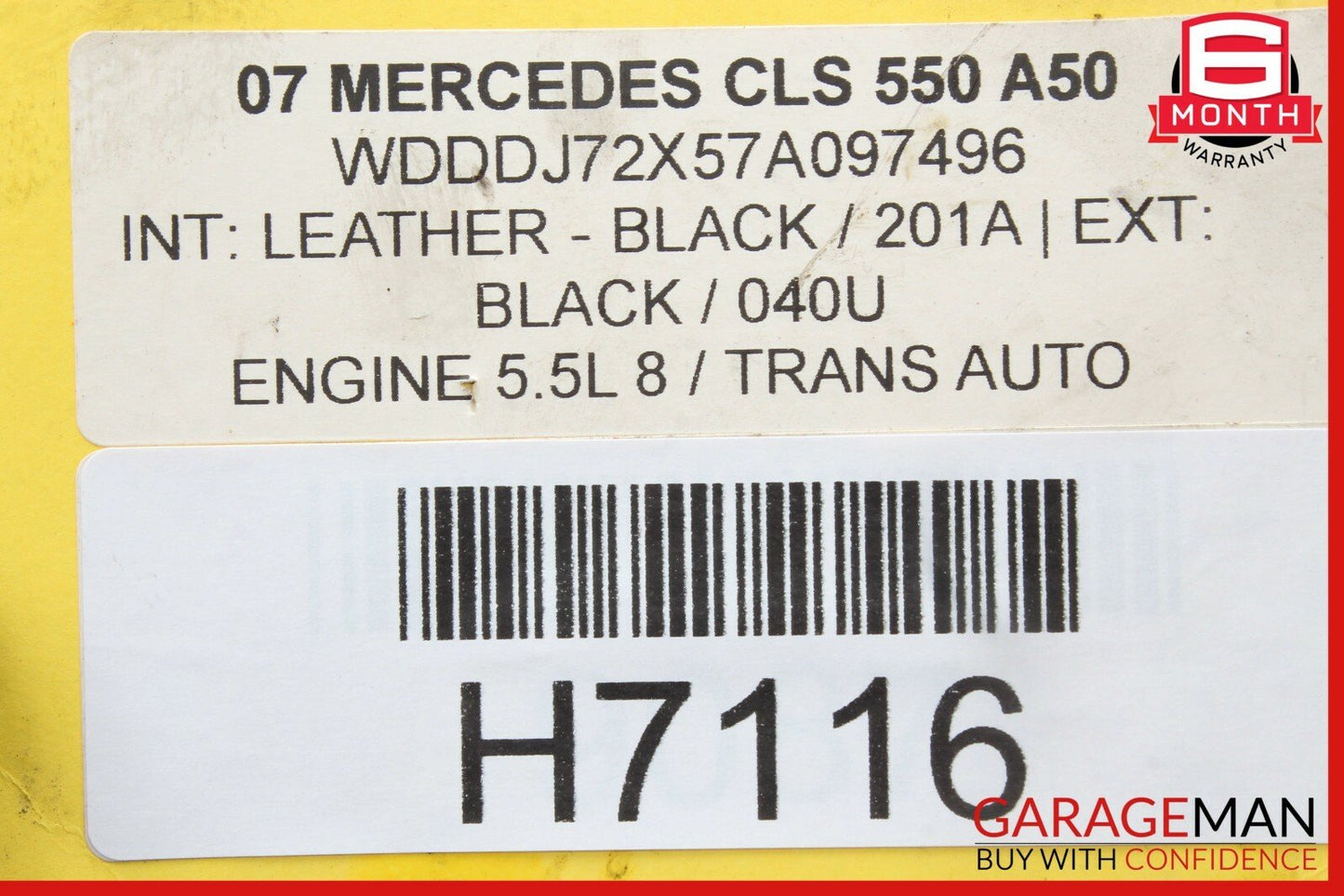 06-09 Mercedes CLS350 R550 E500 E63 AMG Communication Control Module 2198200926
