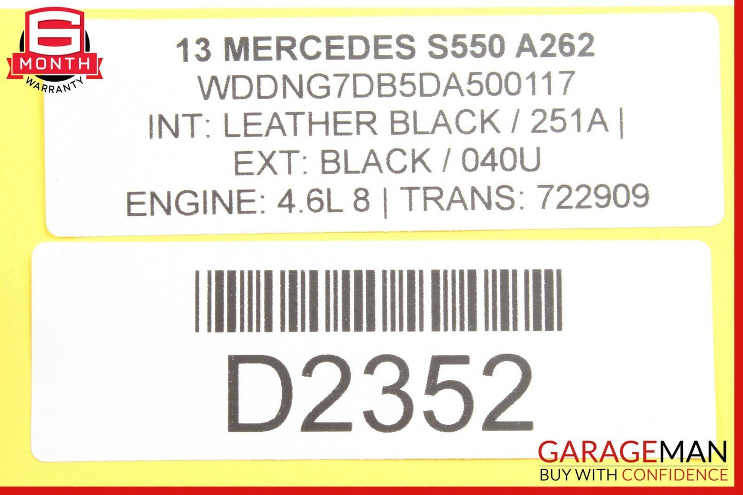 07-13 Mercedes W221 S400 CL550 Cluster Control Switch Q3 2218215451 OEM