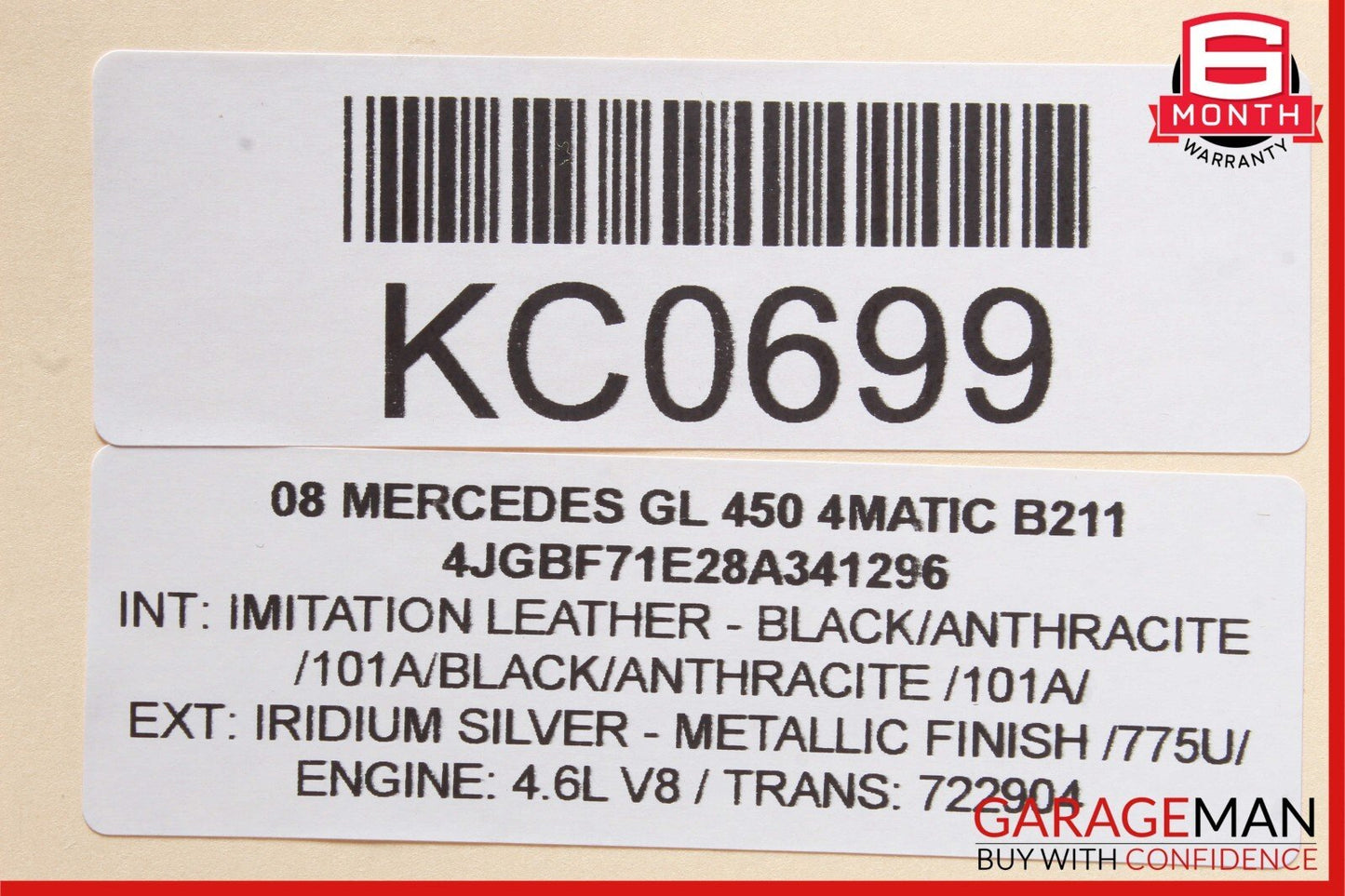 07-16 Mercedes X164 GL450 GL350 GL320 Rear 3rd Third Row Seat Motor 1648202342