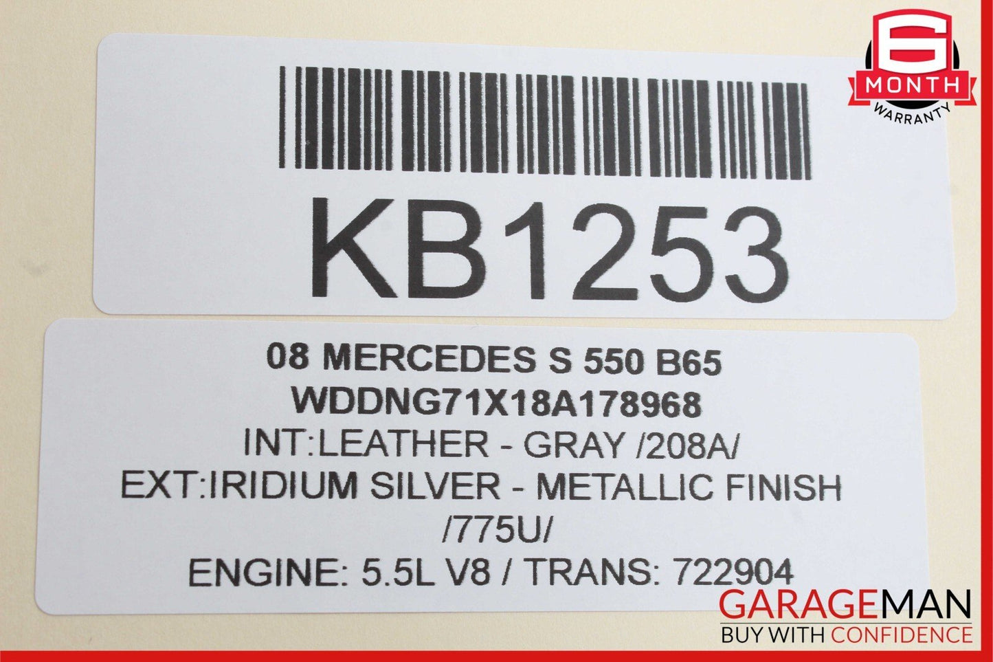 07-13 Mercedes W221 S550 S400 Rear Right or Left Side Door Control Module OEM