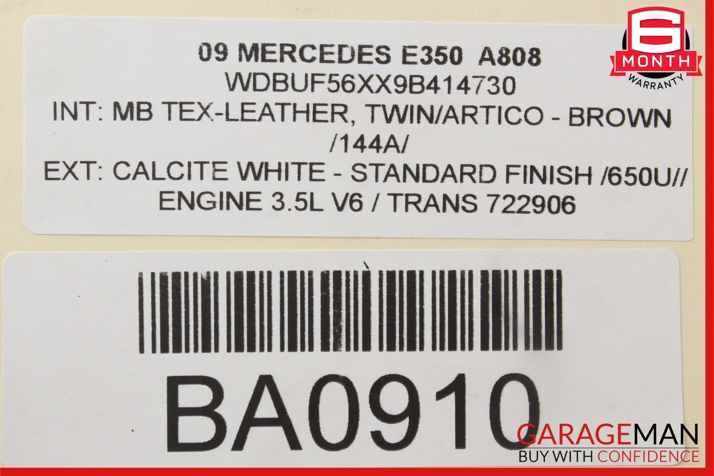03-11 Mercedes X164 GL450 E350 Seat Control Module Front Right 2118704585 OEM