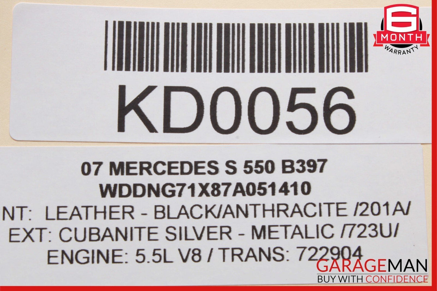 07-13 Mercedes W221 S550 S400 Front Right Side Under Seat Control Unit OEM