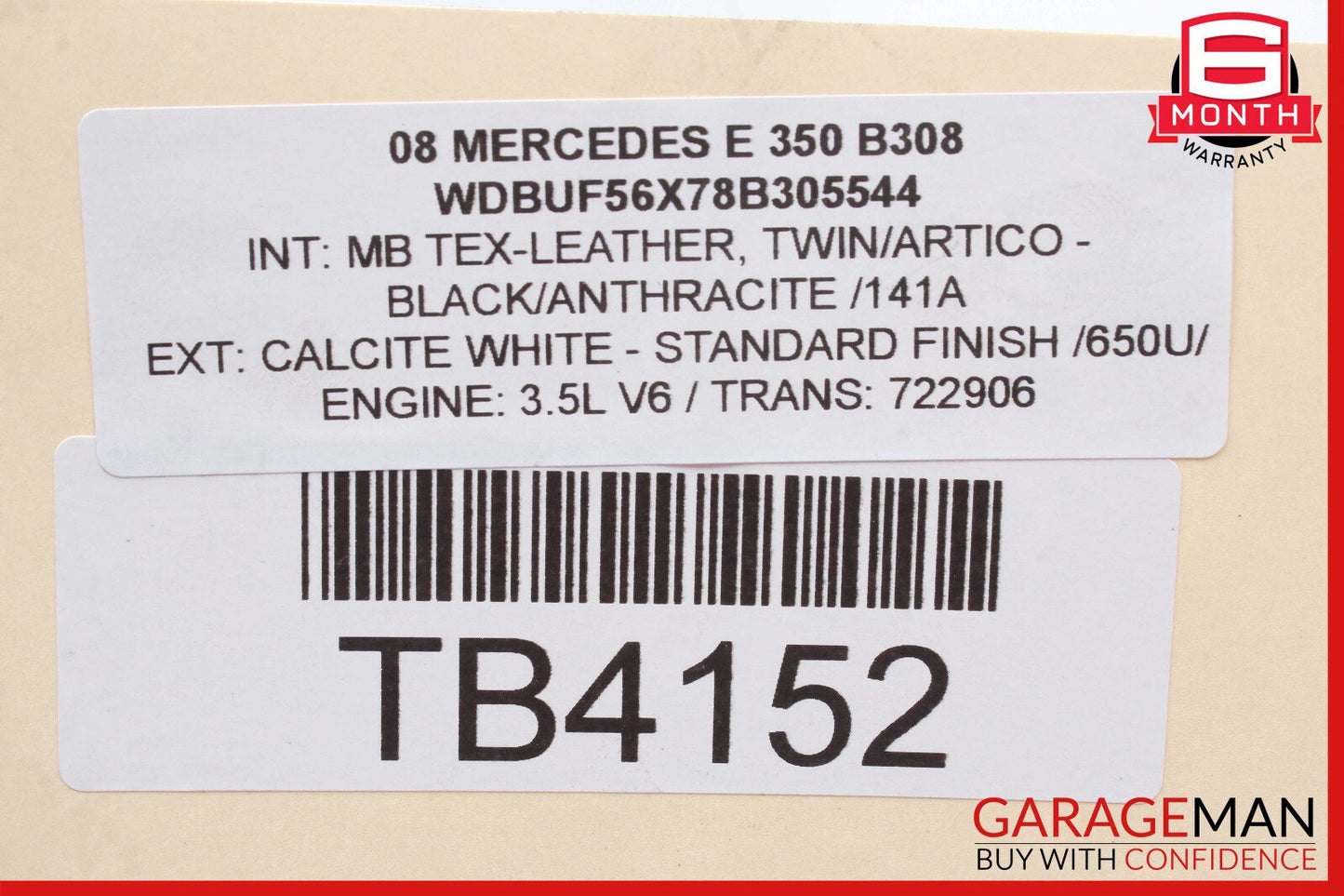 03-11 Mercedes W211 E350 E550 RWD Front Right Lower Rearward Control Arm OEM