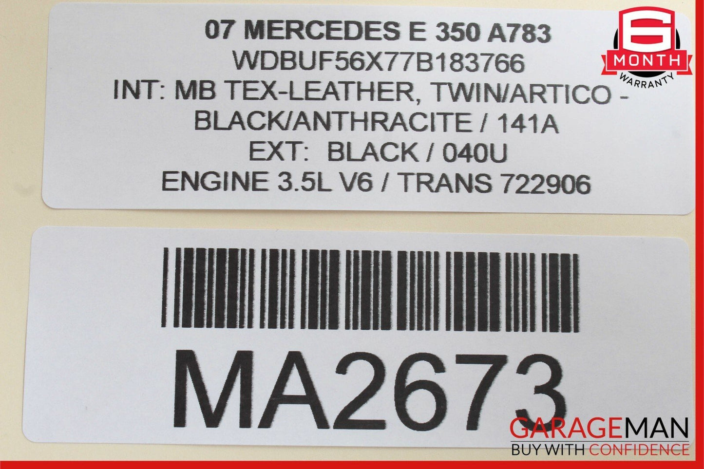 03-09 Mercedes W211 E350 E550 Front Right Passenger Door Controller Module Unit