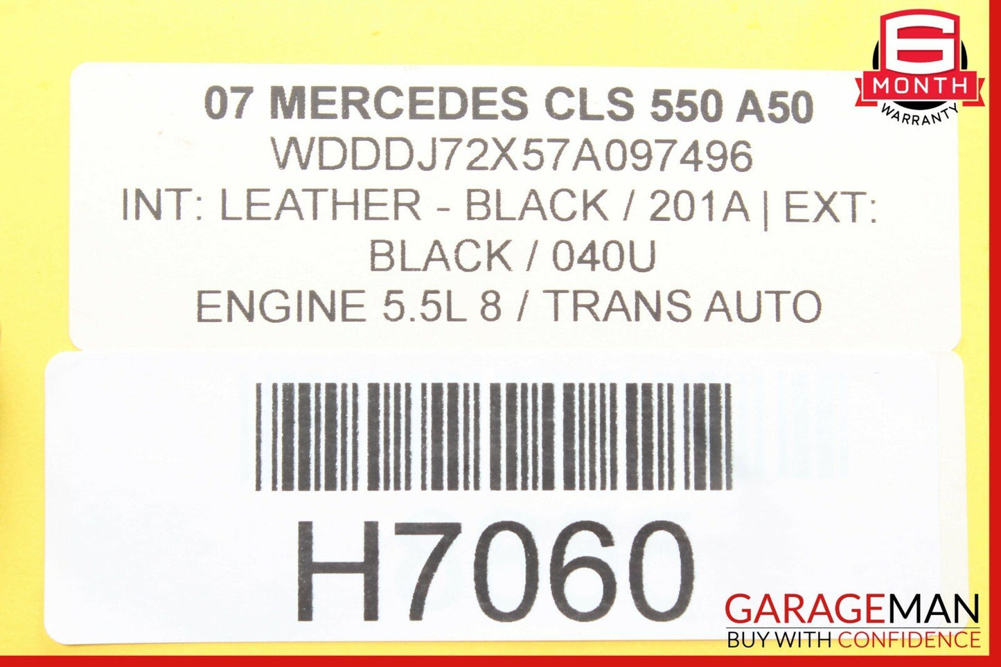 06-11 Mercedes W219 CLS350 CLS550 Front Left Side Door Controller Module Unit