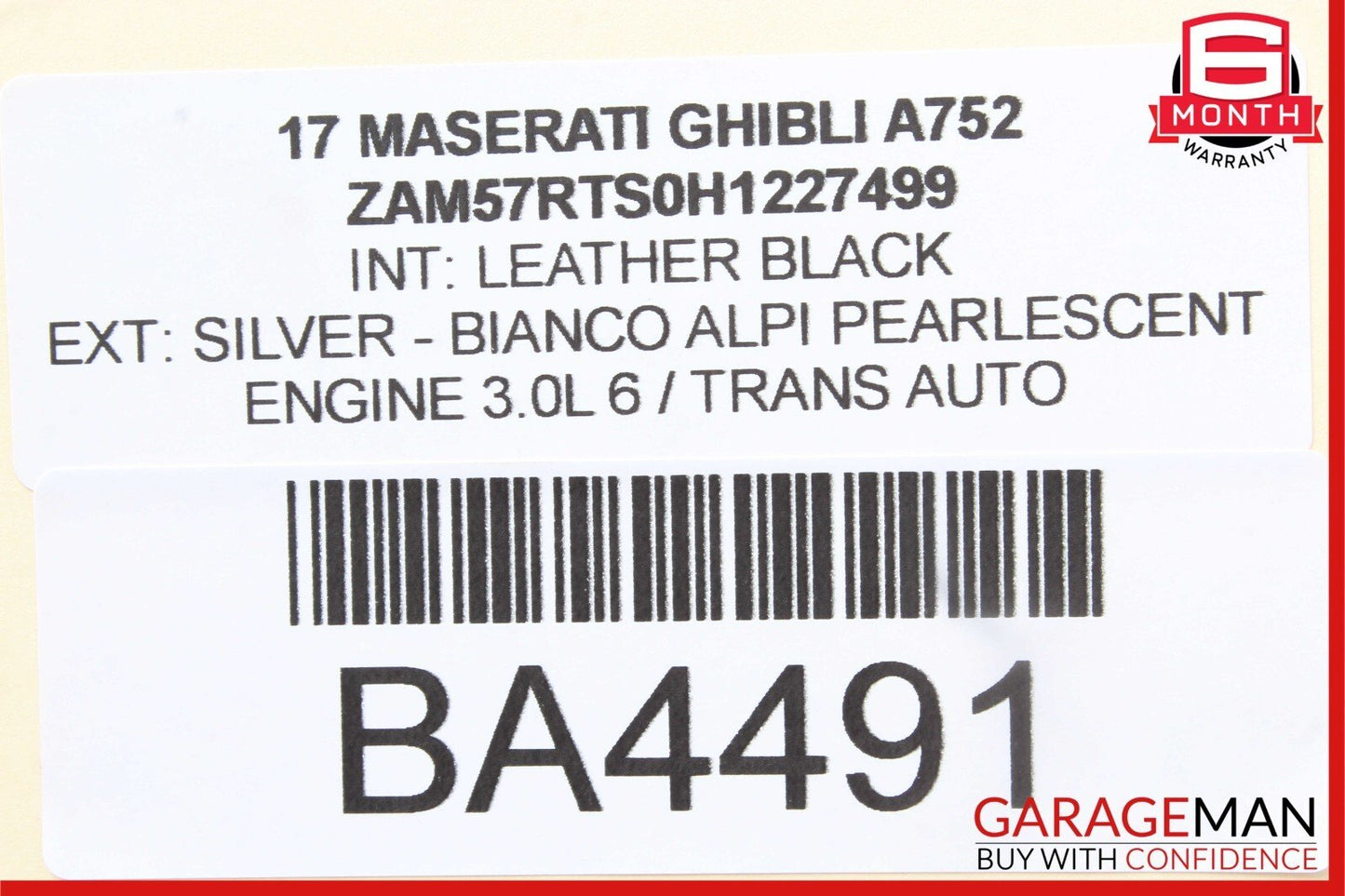 14-17 Maserati Ghibli Front Right & Left Side Brake Rotor Disc Set of 2 Pc OEM