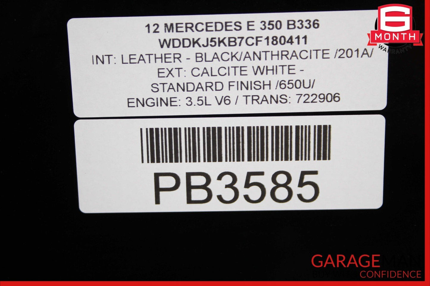 10-17 Mercedes W207 E350 E550 C350 Coupe Panoramic Sunroof Rear Window Glass OEM