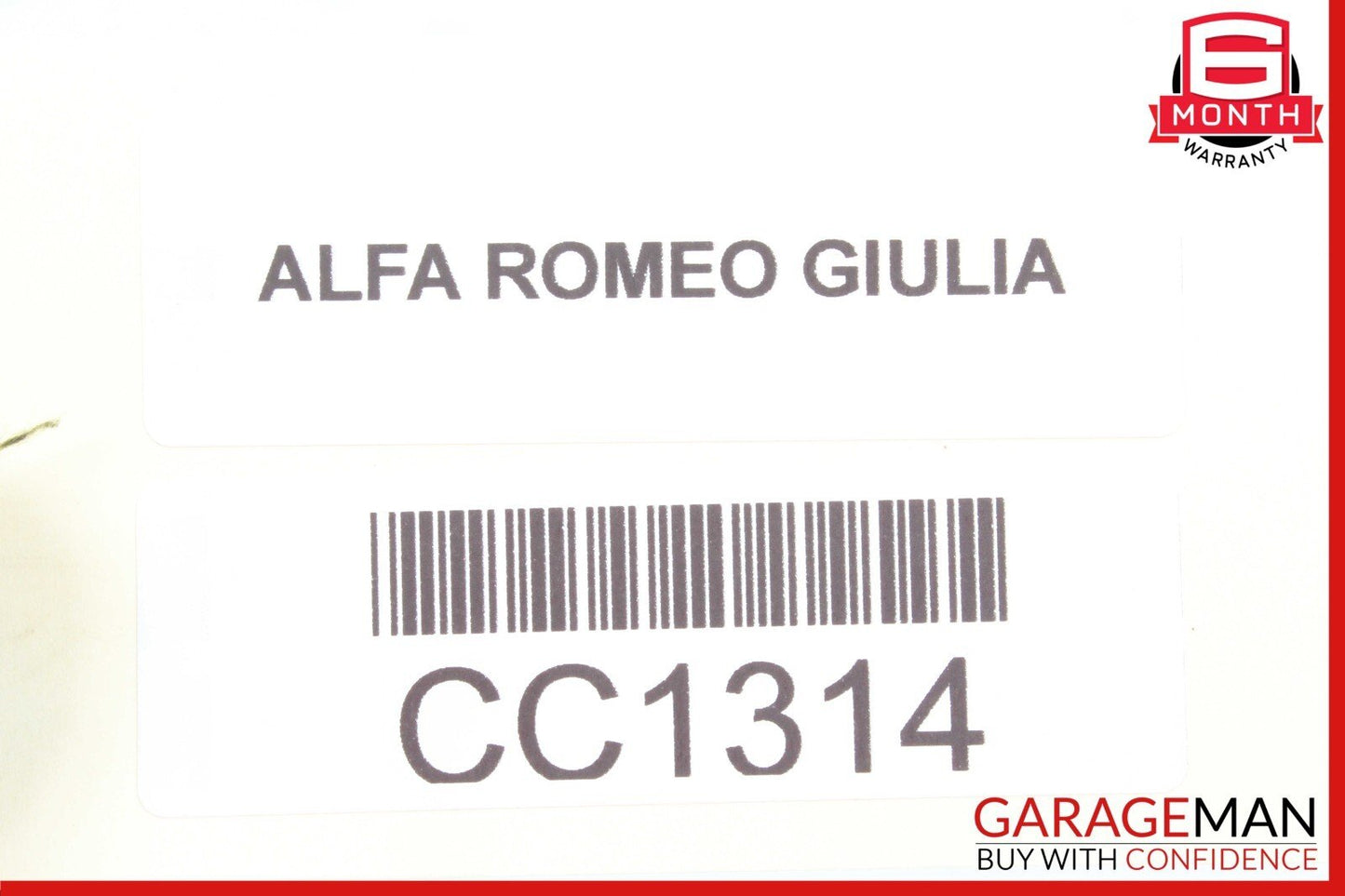 17-23 Alfa Romeo Giulia Stelvio Rear Overhead Roof Reading Dome Light Lamp OEM