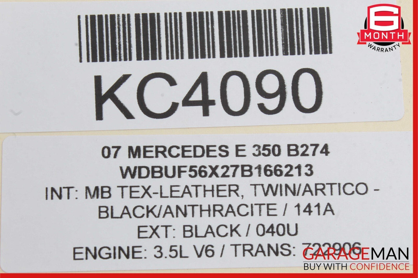 03-09 Mercedes W211 E350 E320 E500 Door Lock Actuator Rear Left Driver Side OEM