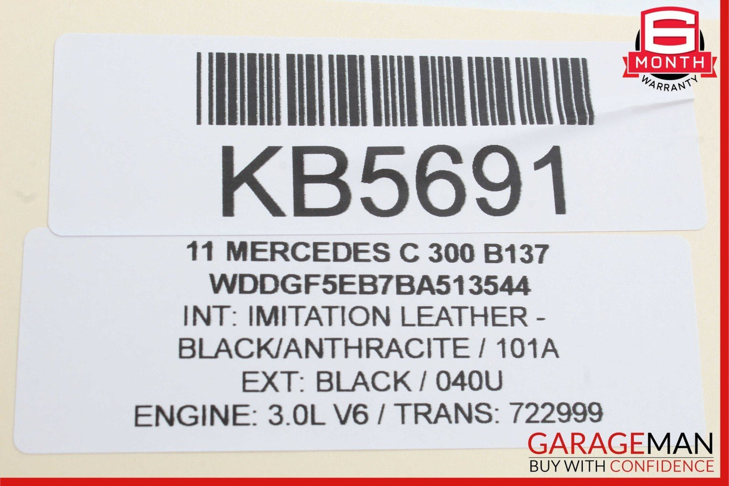 10-11 Mercedes W204 C250 C300 C350 Front Left Side Rear View Door Mirror Black