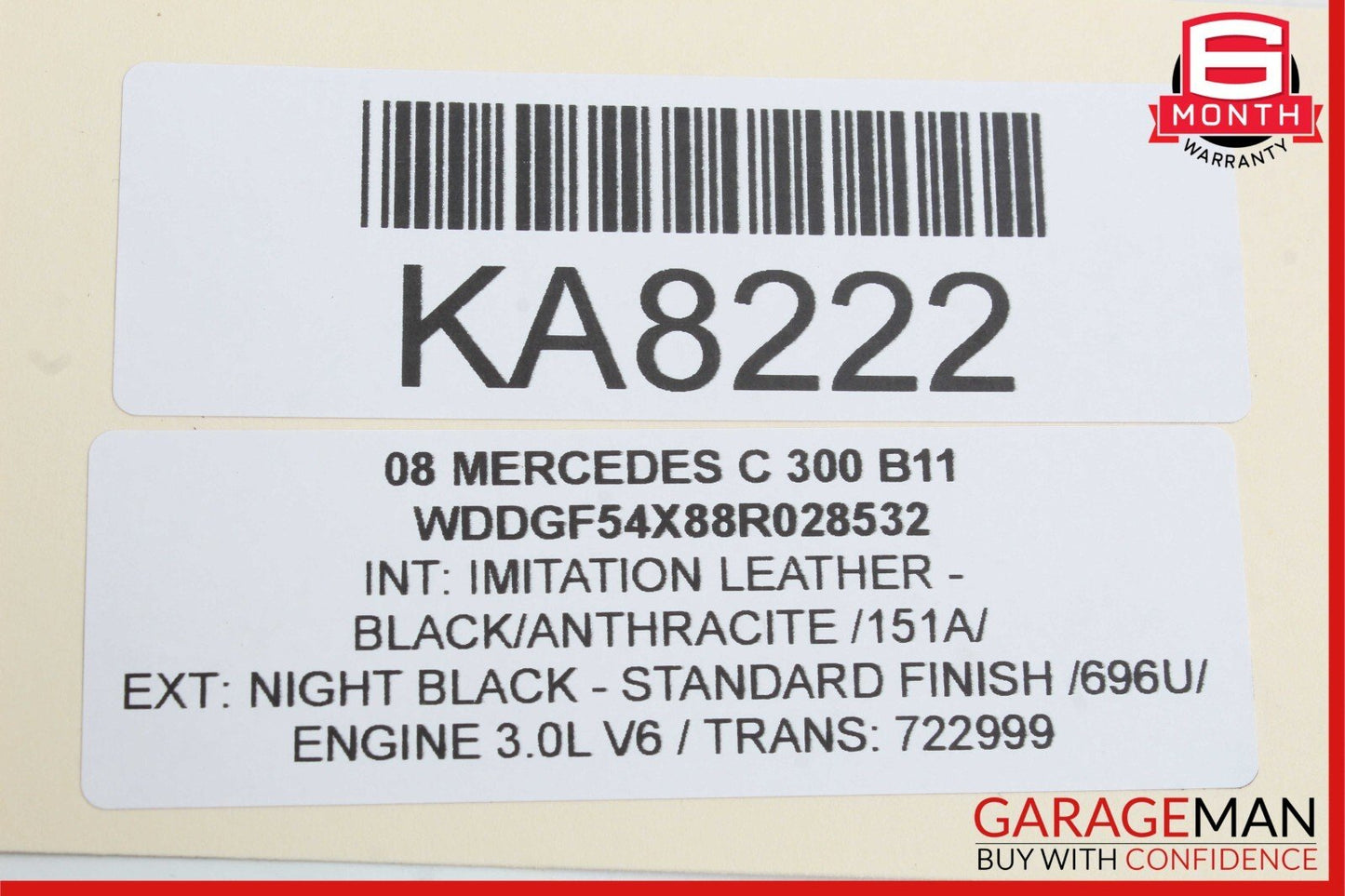 08-14 Mercedes W204 C250 C63 Center Console Arm Rest Armrest Cup Holder Assembly