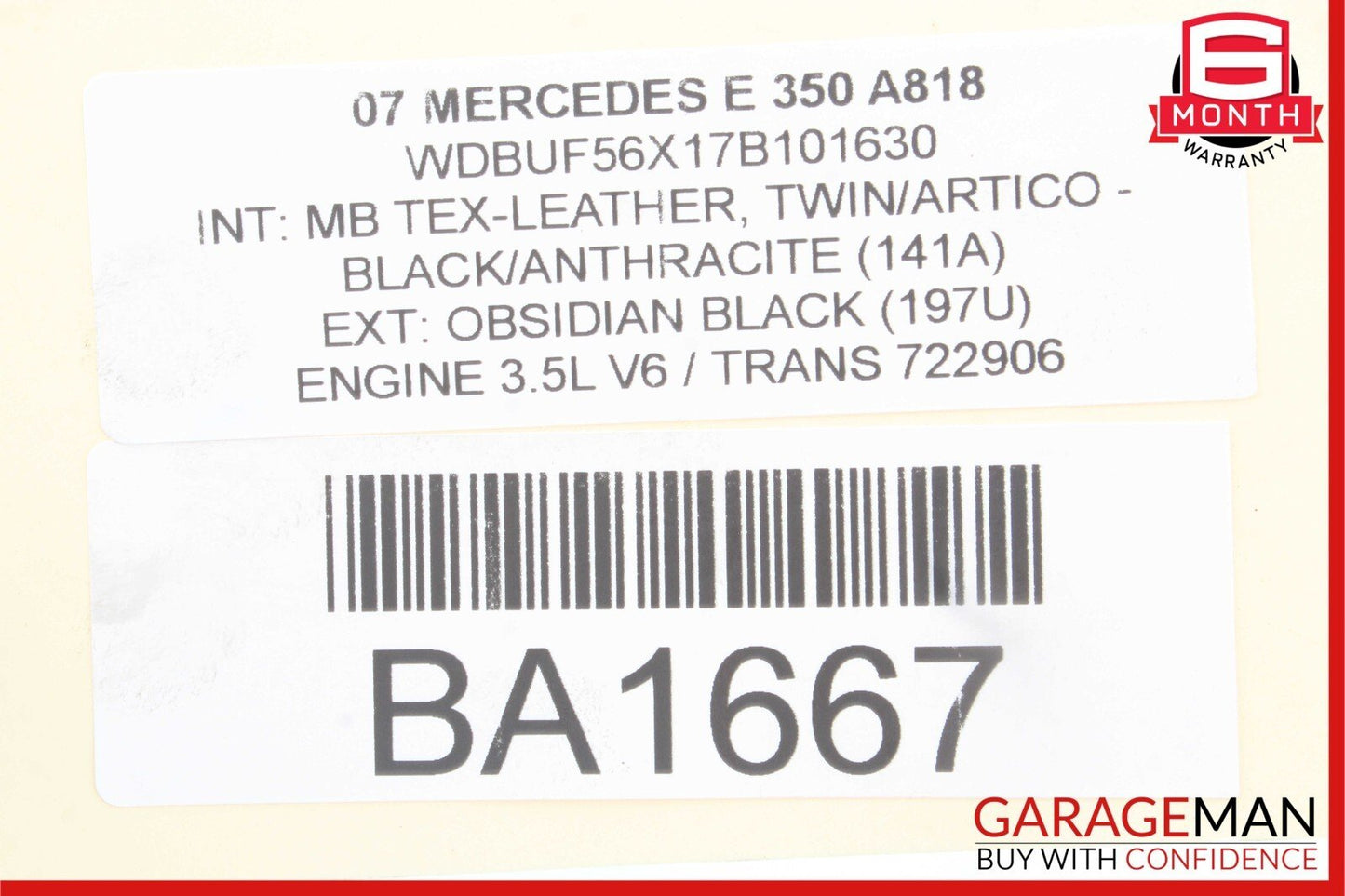 03-11 Mercedes W211 E350 SL500 Rear Left Driver Side Upper Lateral Control Arm