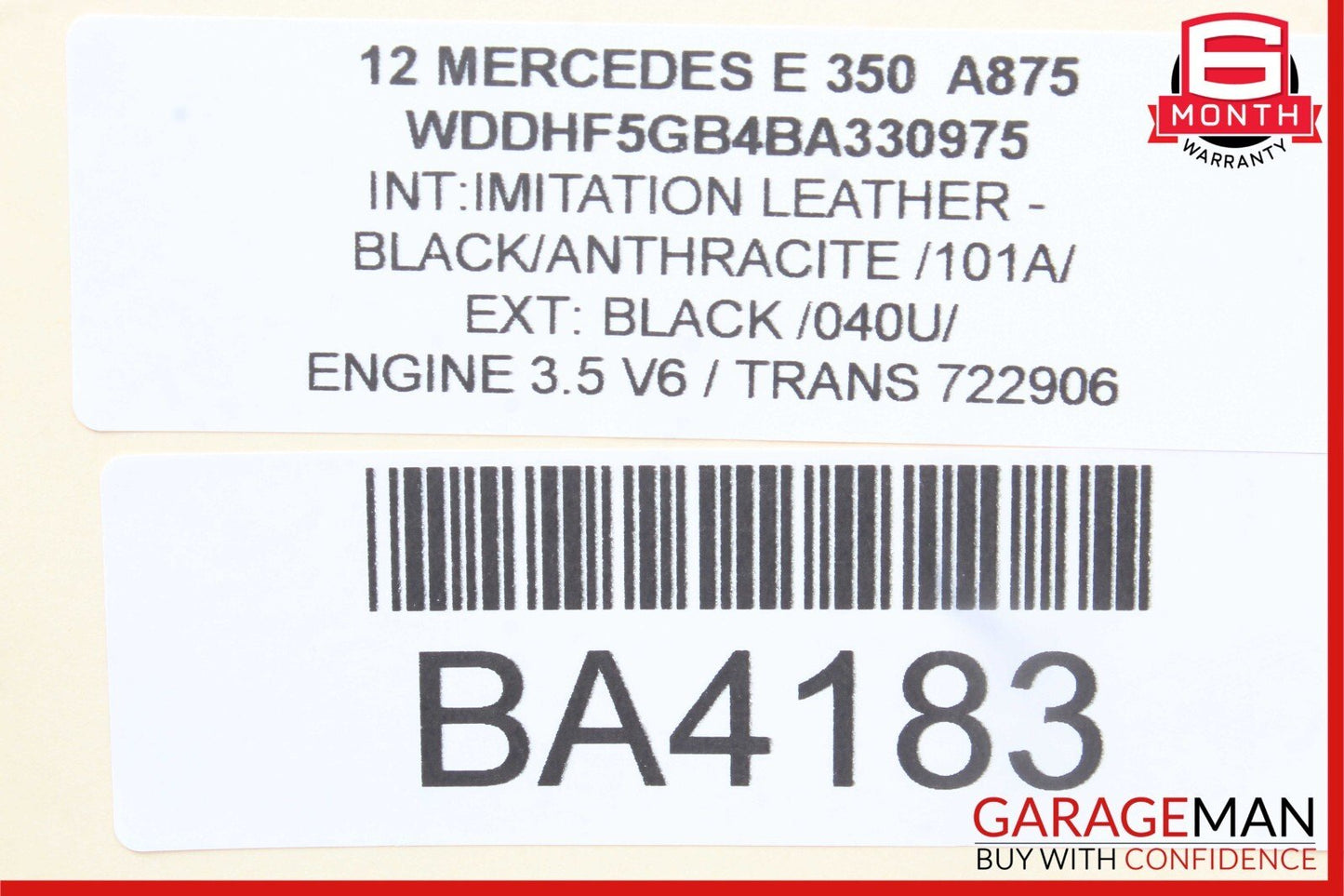08-18 Mercedes E350 CLS400 SLK350 Front Left Side Seat Control Module Unit OEM