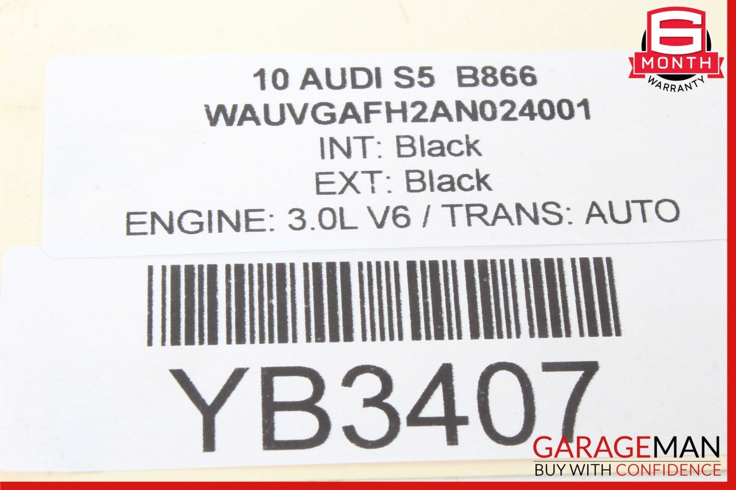 10-17 AUDI S5 FRONT RIGHT PASSENGER SIDE SEAT SWITCH FRAME TRIM PANEL OEM