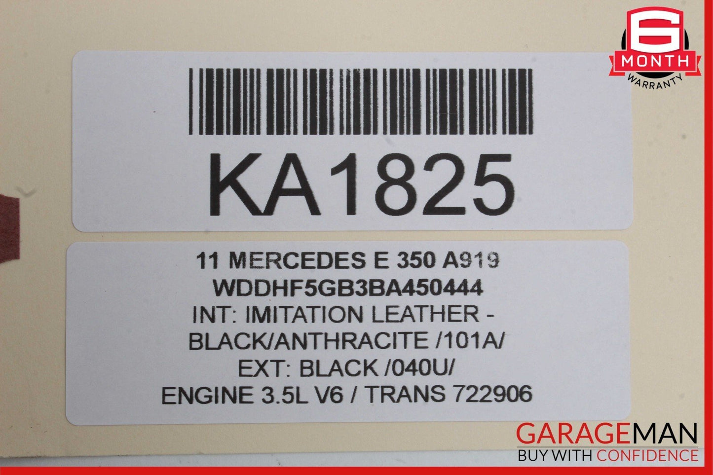 08-16 Mercedes W212 E350 C300 C350 Front Right Door Lock Latch Actuator OEM