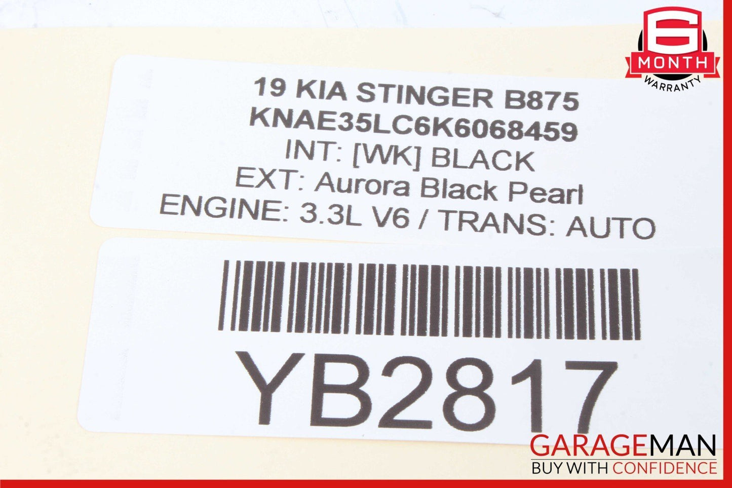 18-23 Kia Stinger Left Driver Side Subwoofer Speaker 96380-J5100 OEM