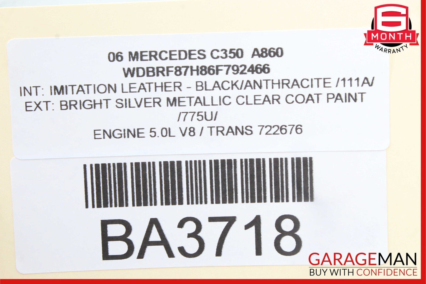 06-13 Mercedes ML350 ML550 GL450 R350 Front Right Side Door Control Module Unit