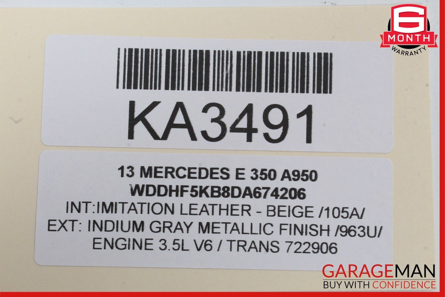 08-20 Mercedes E350 SLC300 GLK350 C250 Front Right Door Lock Latch Actuator