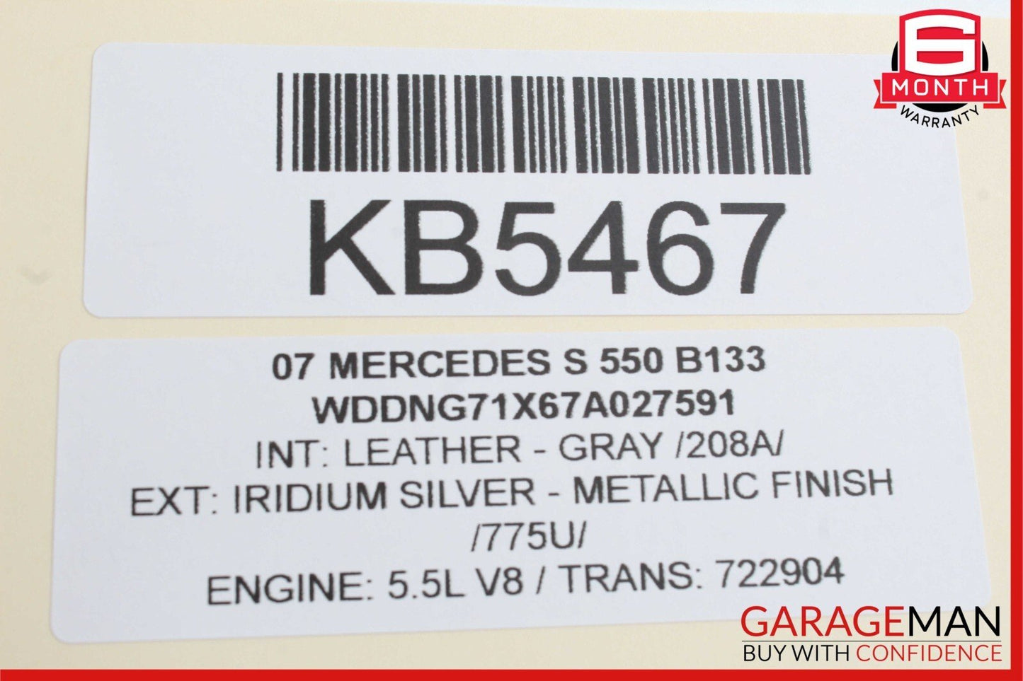 07-10 Mercedes W221 S550 Antenna Amplifier Phone Booster Module SYN9526A OEM