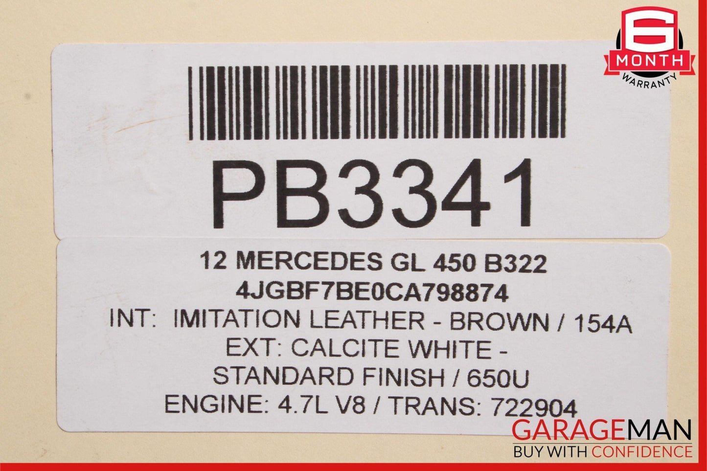 07-12 Mercedes GL450 ML550 AWD 7G Automatic Transmission Assembly 722.904