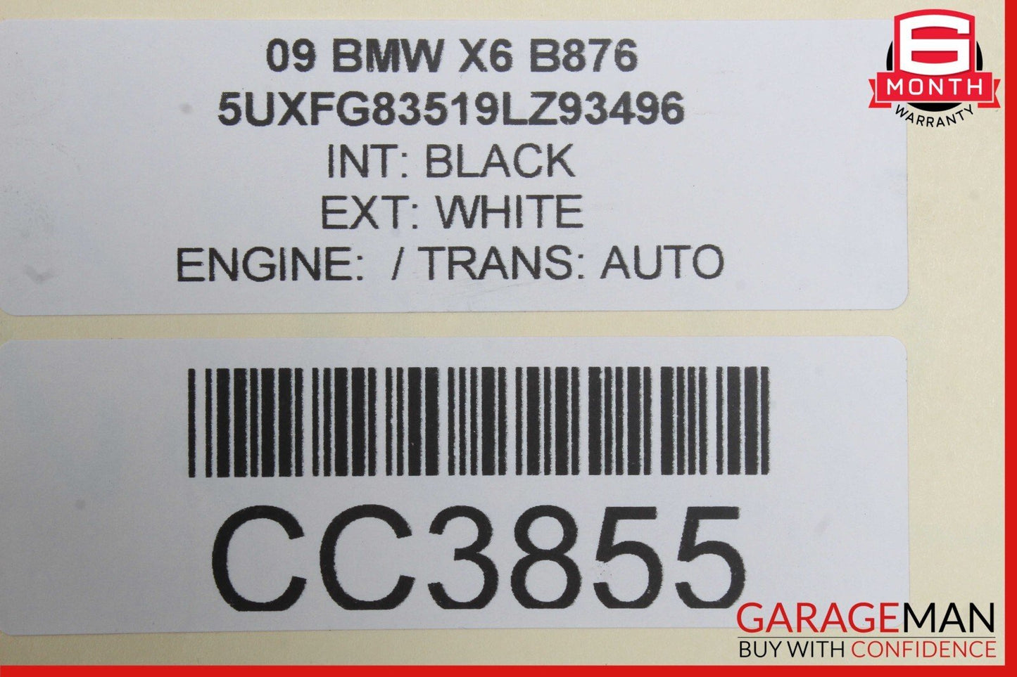 08-14 BMW X6 MAIN ENGINE COOLING RADIATOR ASSEMBLY OEM