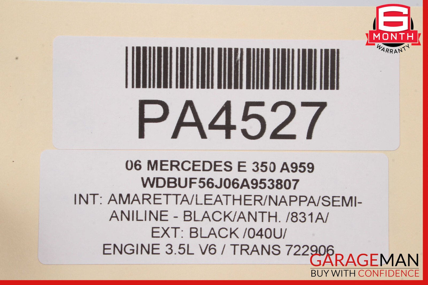 03-09 Mercedes W219 CLS550 E320 A/C Air AC Condenser Cooler 2115001154 OEM