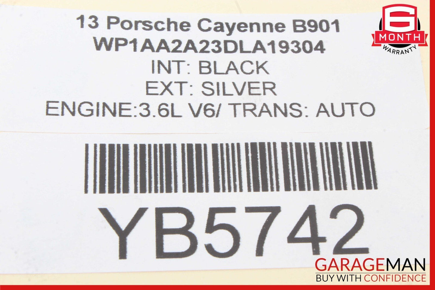 11-18 Porsche Cayenne 958 Rear Left or Right Side Door Audio Sound Speaker OEM