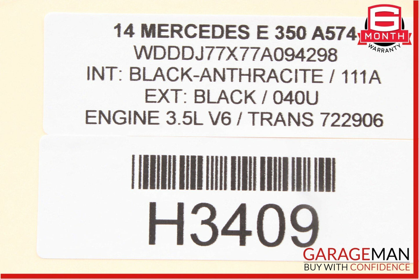 10-16 Mercedes W212 E350 CLS350 Rear Fuse Box Relay SAM Signal Acquisition Assy