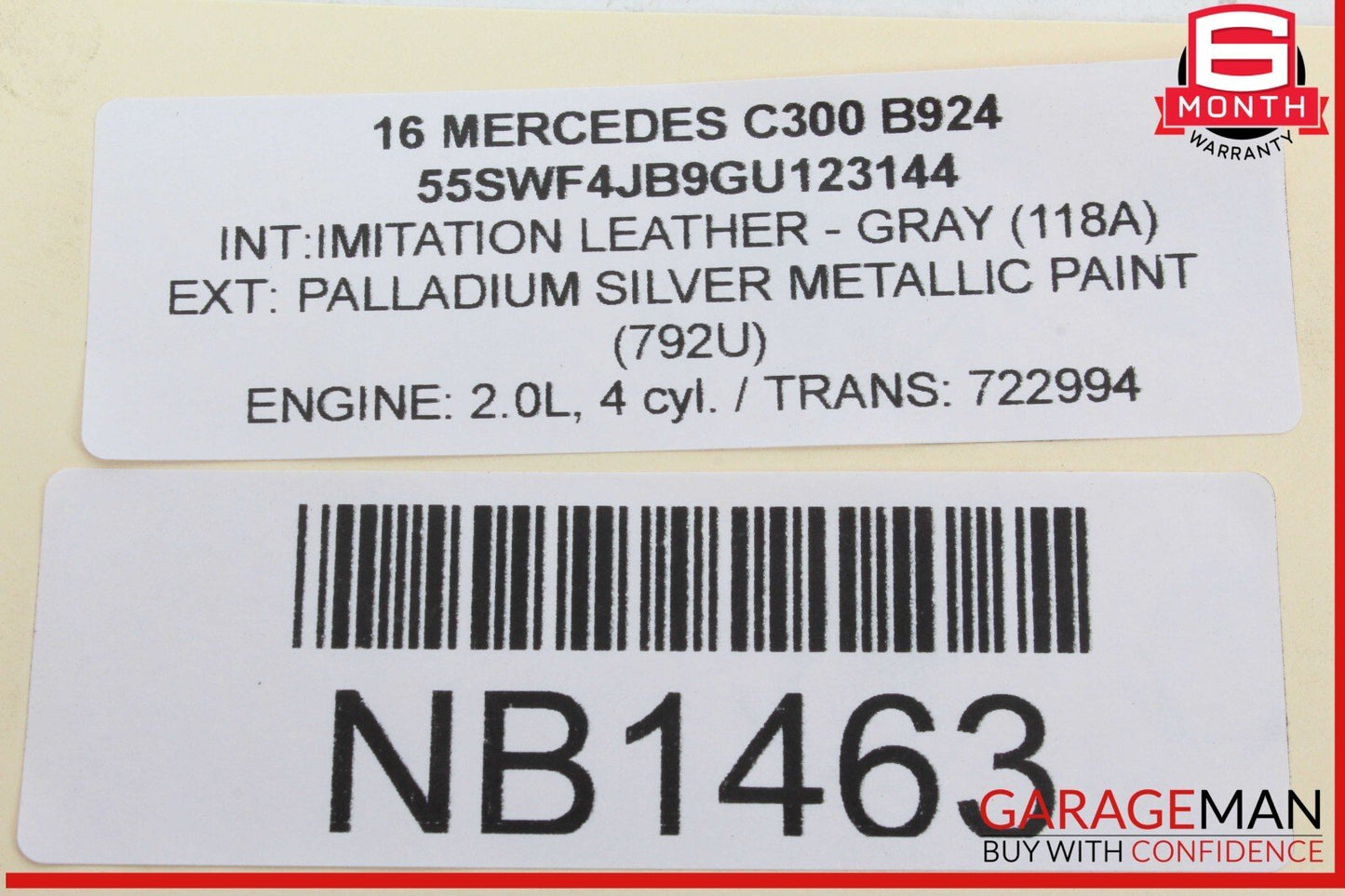 15-20 Mercedes W205 C300 GLC43 C63 AMG SAM Signal Lamp Controle Module OEM