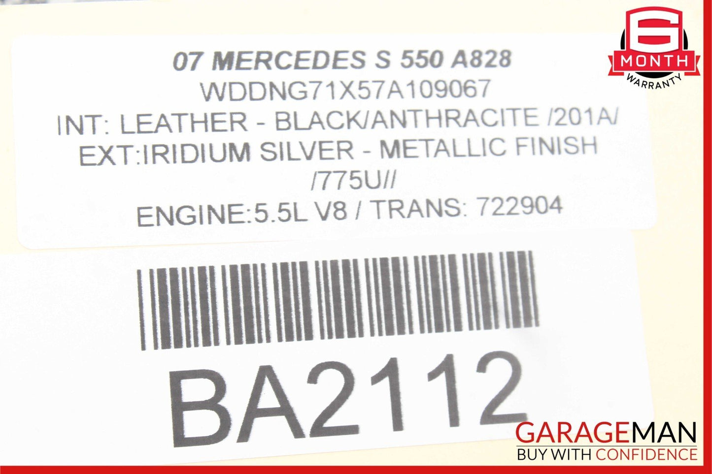 10-13 Mercedes W221 S550 S400 LED Headlight Xenon Low Beam Ballast Module Unit