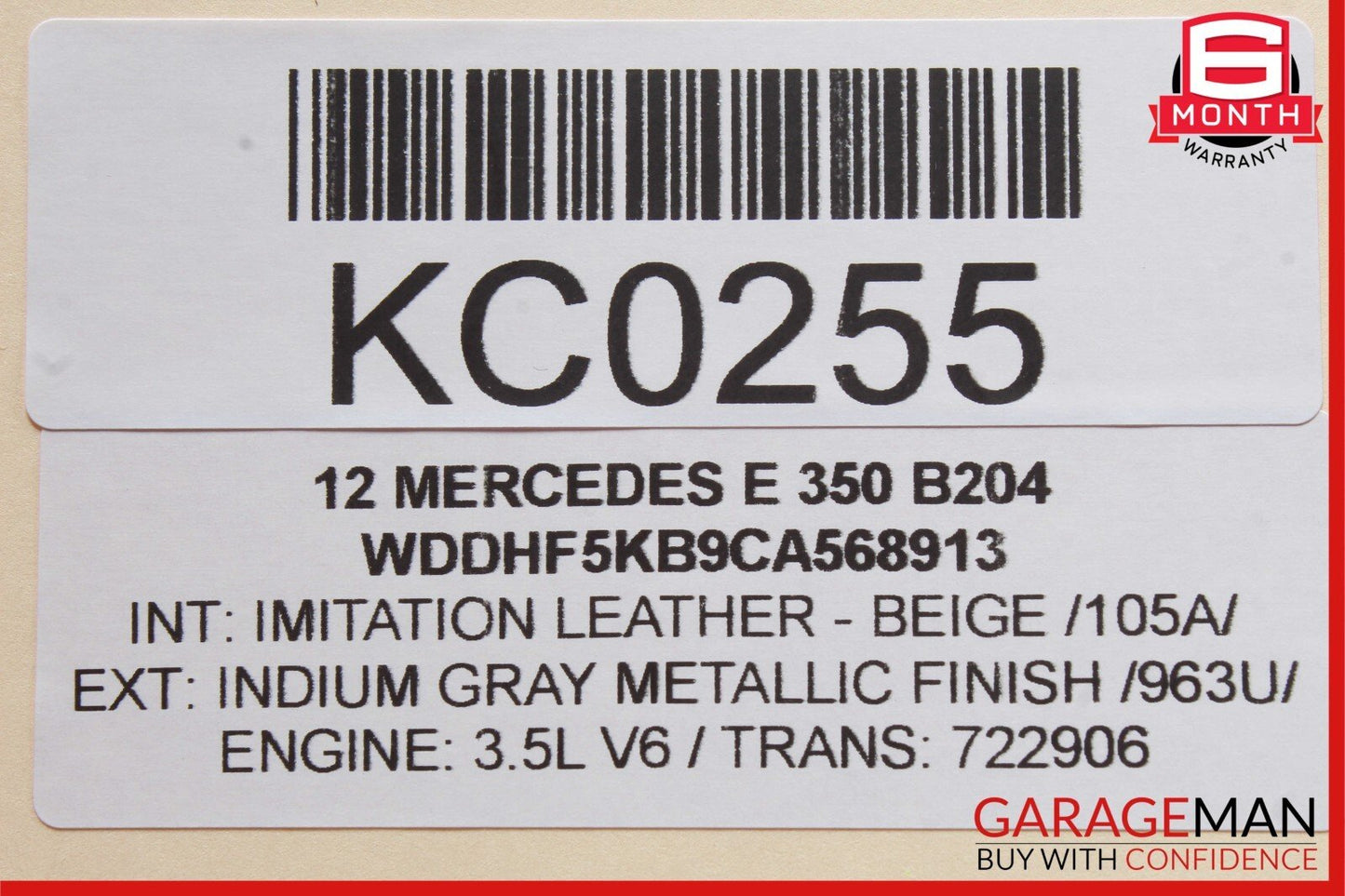 10-18 Mercedes E350 E400 CLS550 Rear SAM Fuse Box Module Relay Assembly
