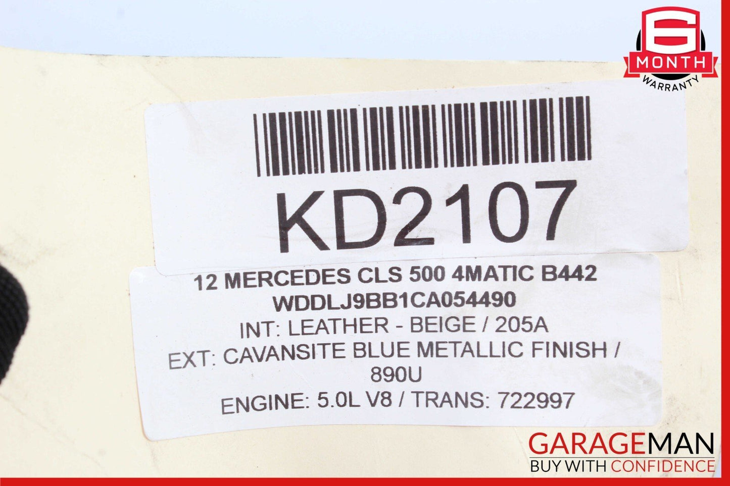 12-14 Mercedes W218 CLS500 E250 Power Brake Booster Master Cylinder Reservoir