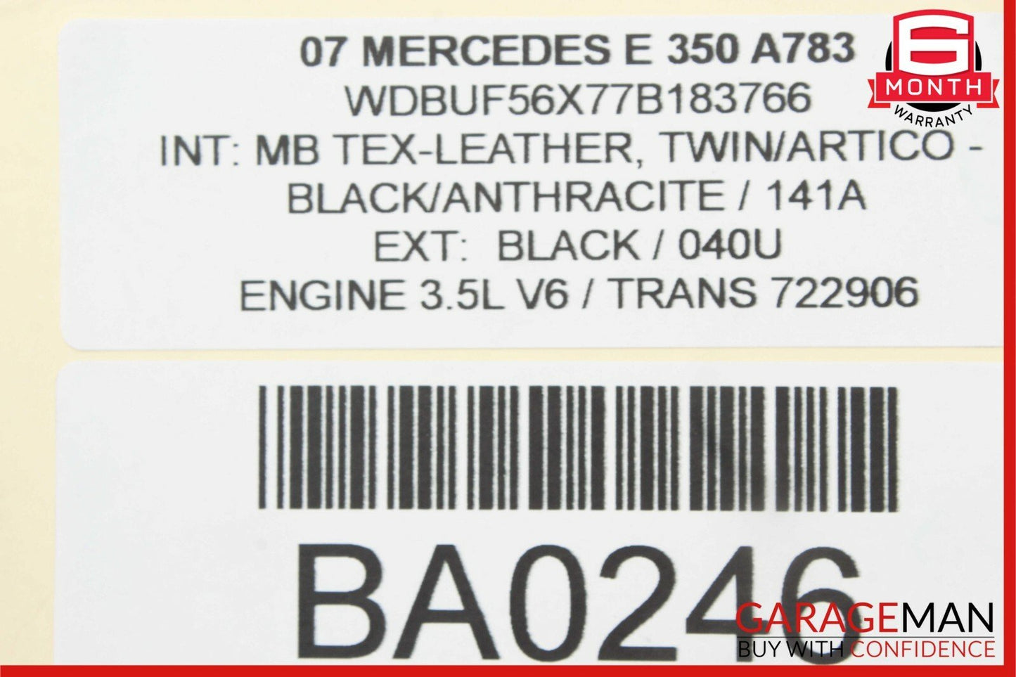 03-11 Mercedes W211 E350 E550 CLS550 RWD Front Left Side Lower Control Arm