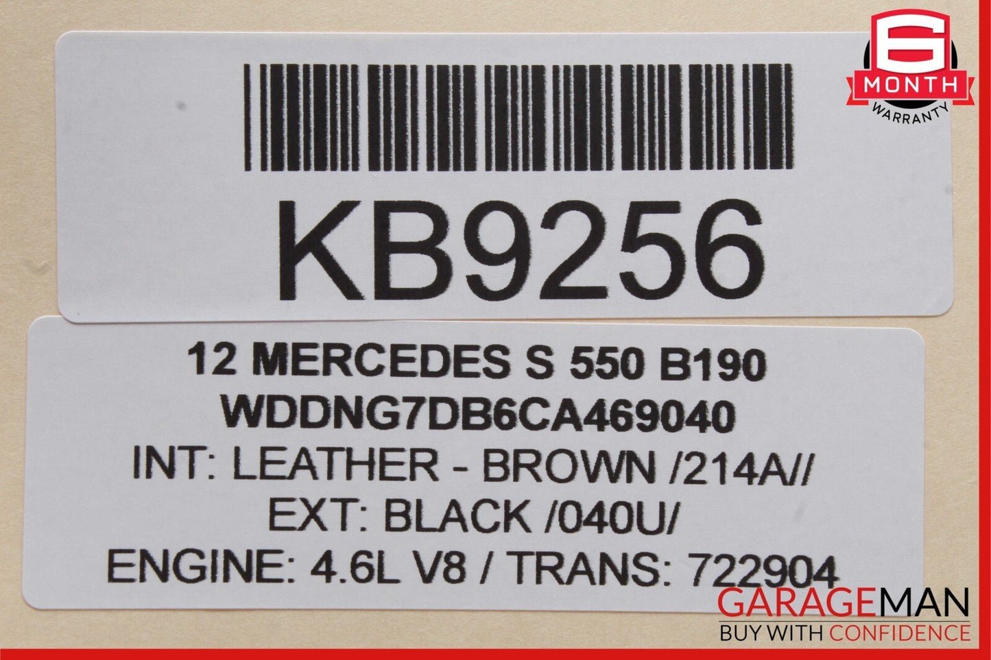 07-14 Mercedes W221 S63 S550 CL550 Trunk Release Remote Open Close Module OEM