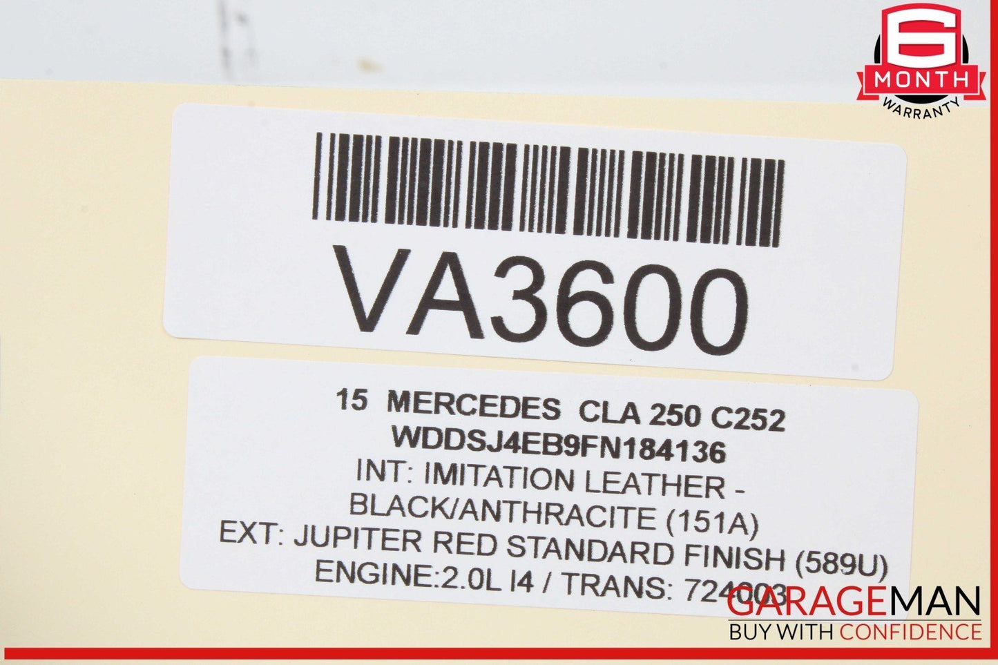 13-18 Mercedes W117 CLA250 GL450 Front Right Seat Control Module Unit OEM