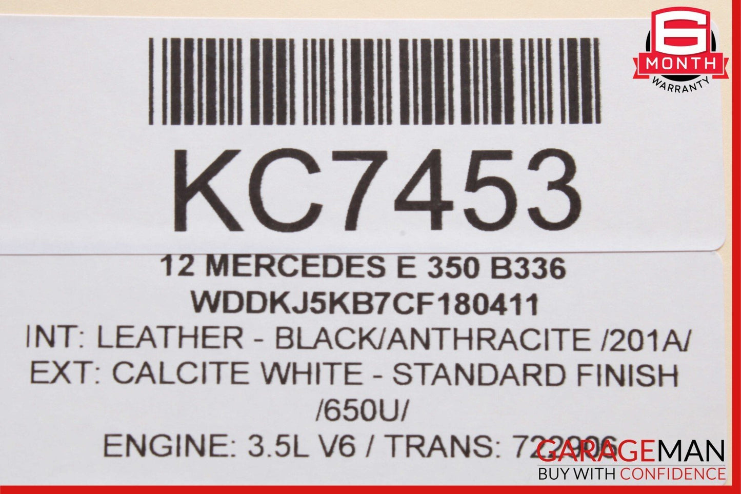 10-17 Mercedes W207 E550 E400 E350 Front Left Side Door Tweeter Trim Cover Black