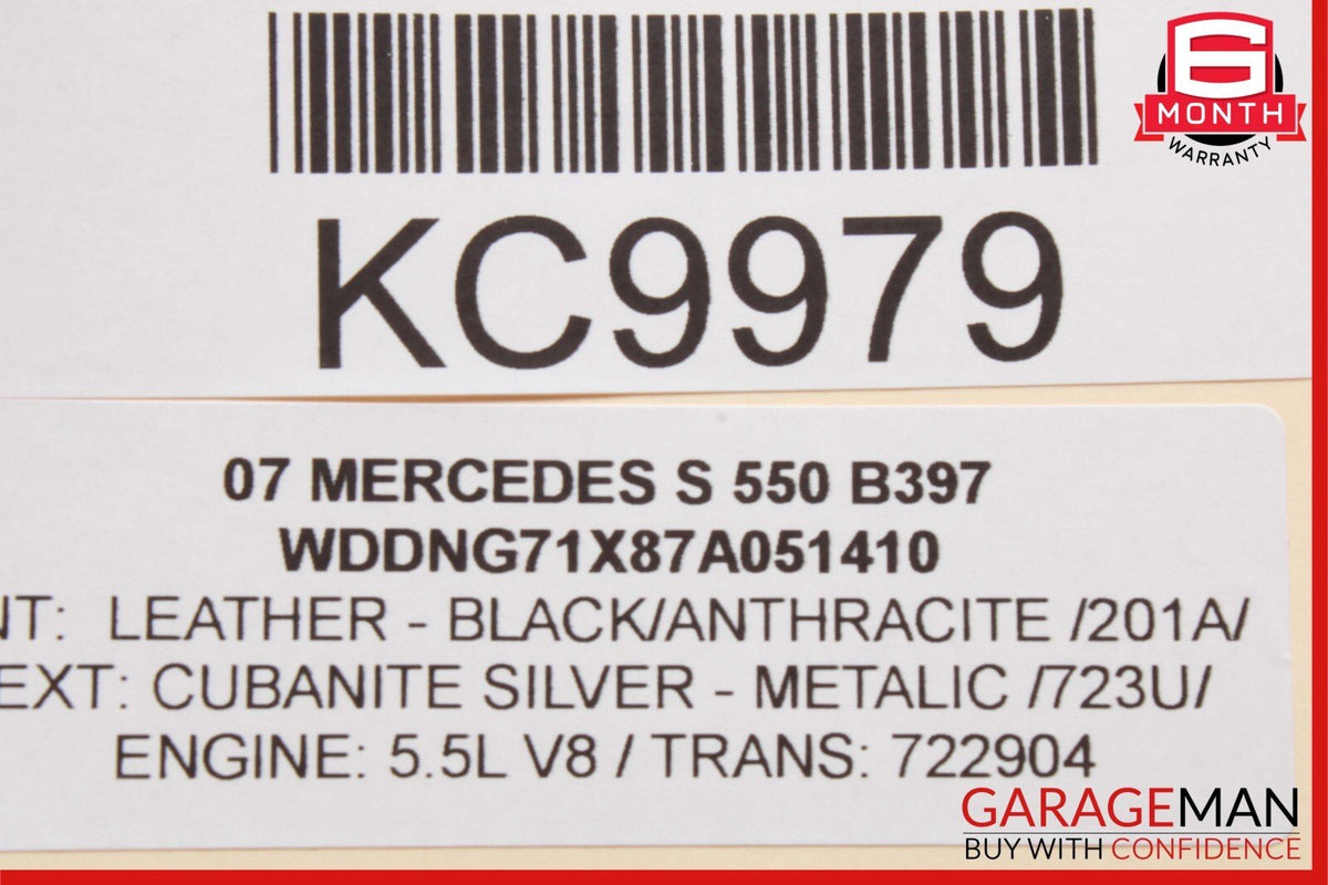 07-13 Mercedes W221 S550 S400 Front Left Driver Side Exterior Door Handle OEM