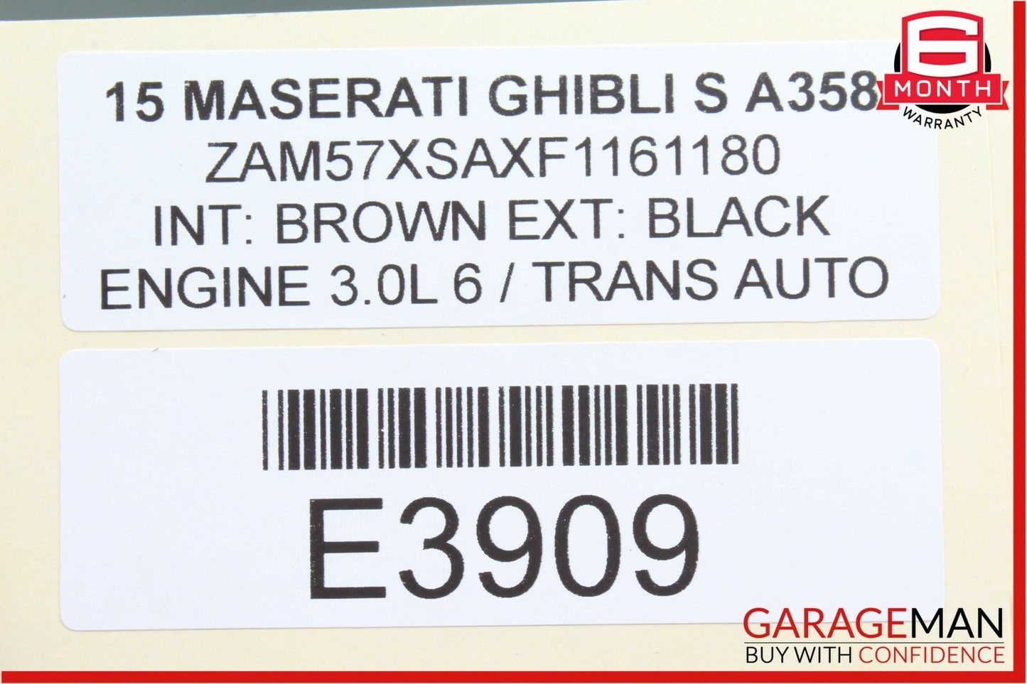14-17 Maserati Ghibli Brake Pedal Bracket Frame Assembly OEM
