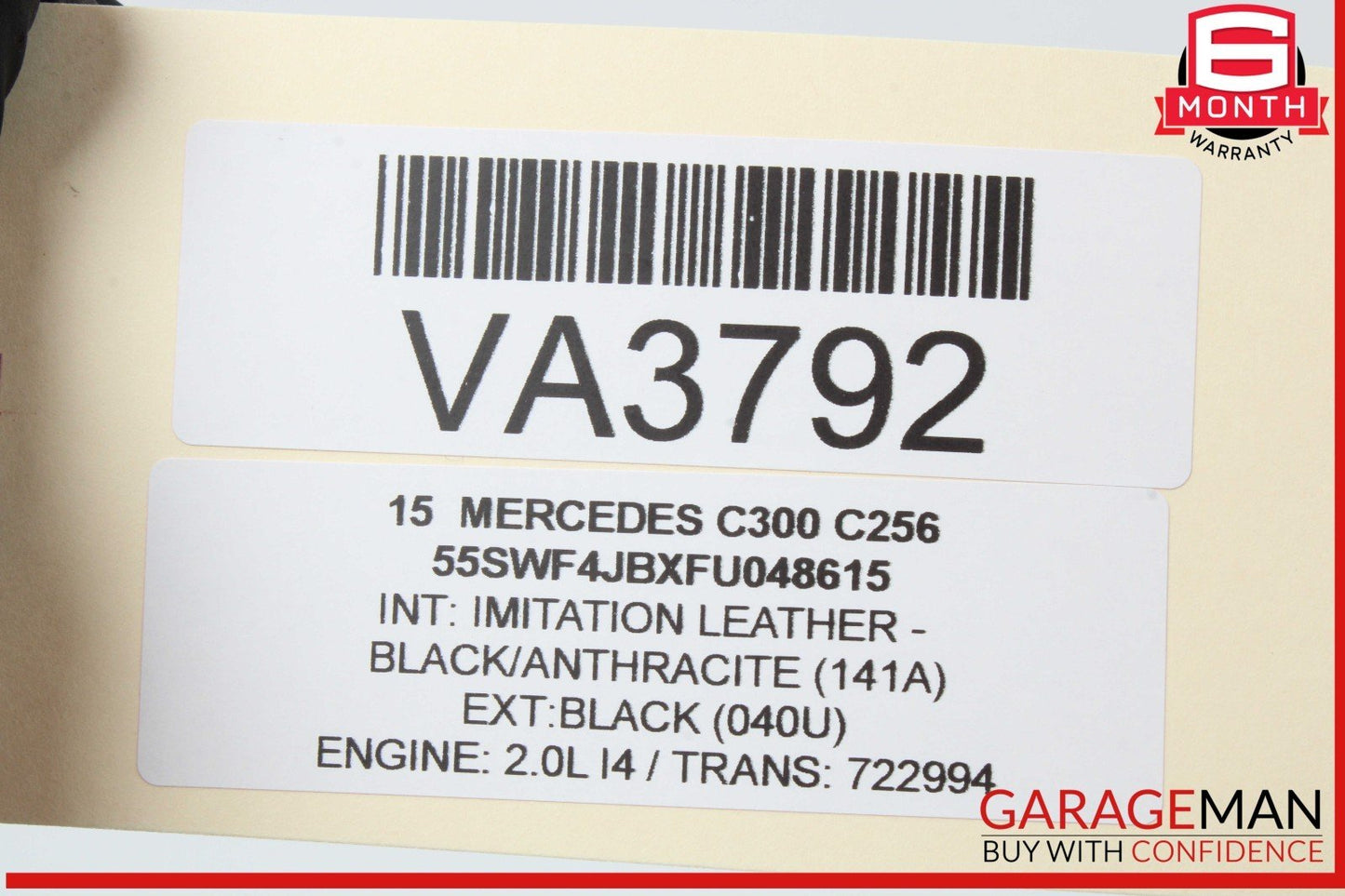 15-20 Mercedes W205 C300 GLC350e E300 M274 2.0L ECU ECM Engine Control Module