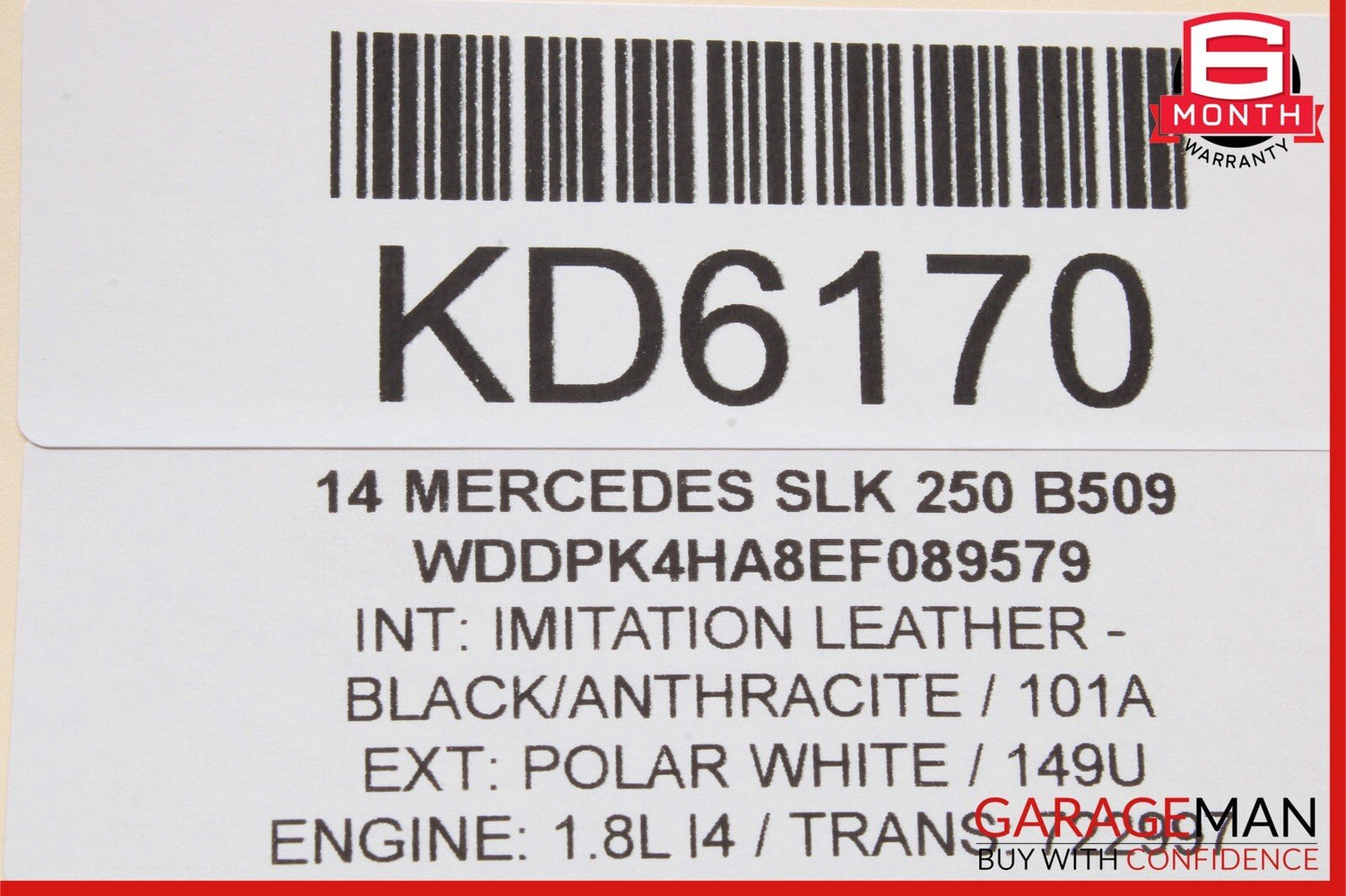 12-20 Mercedes R172 SLK250 SLK350 Steering Column Switches 1729005304 OEM