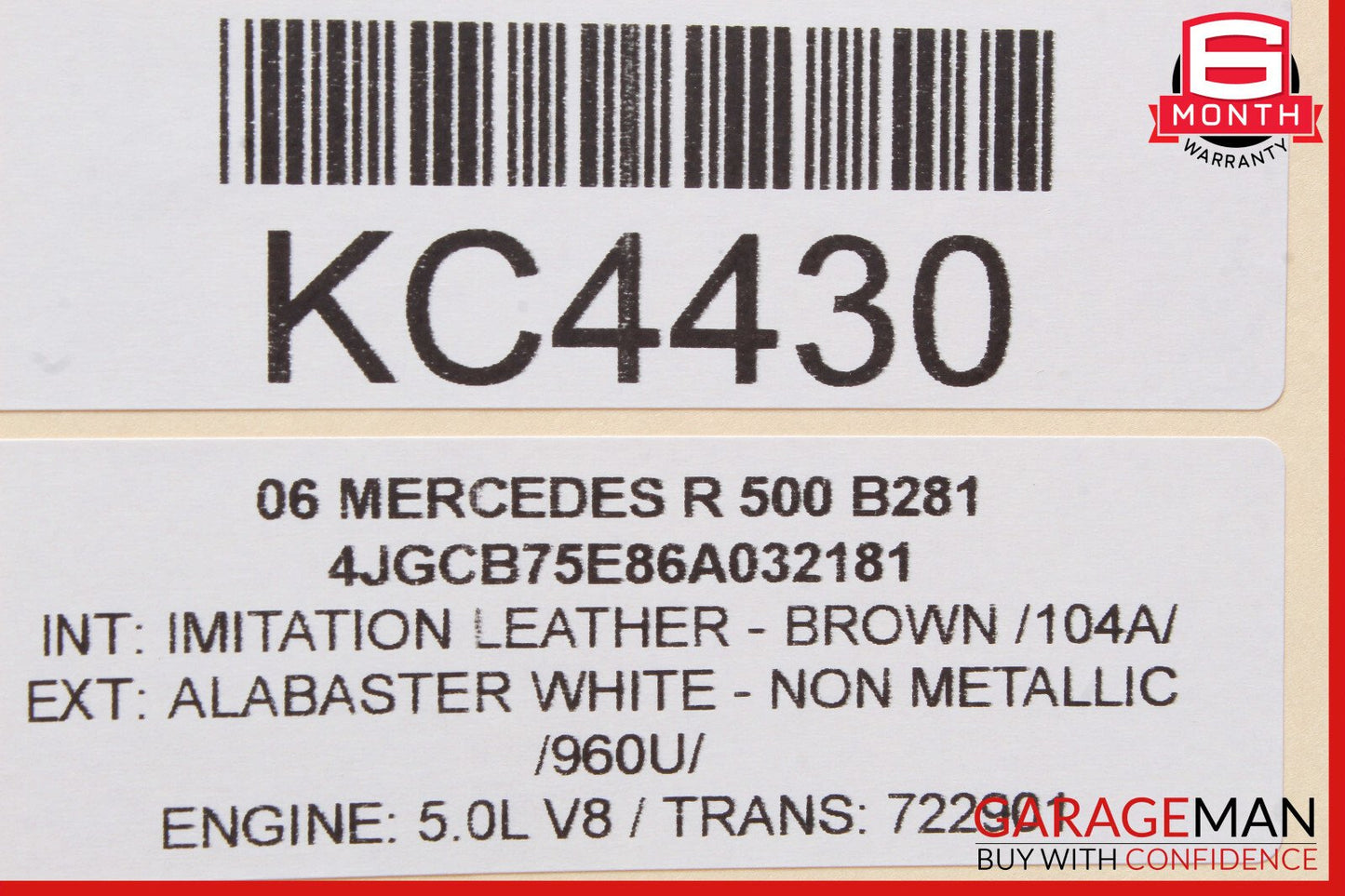 06-13 Mercedes W251 R500 ML500 GL450 Front Right Side Door Control Module OEM