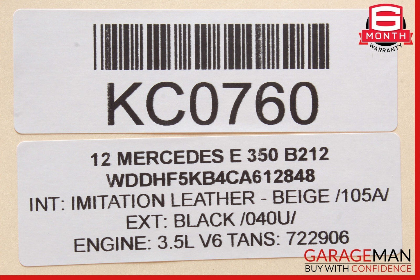 15-18 Mercedes W212 E400 E350 Rear SAM Module Relay Fuse Box Assembly